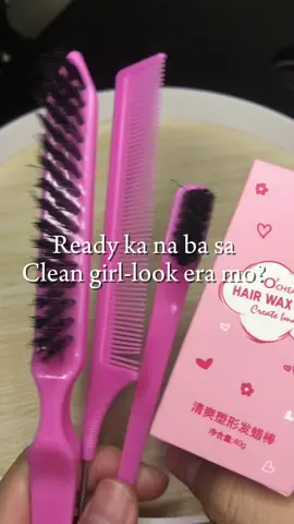 tirik-tirik na buhok no more kapag etong hair wax stick na 'to ang ginamit mo!! Lakas maka clean girl-look ✨ #hairstyleforschool #hairwaxstick #hairstyleideas #hairwax #waxstickforhair #sleekstick 
