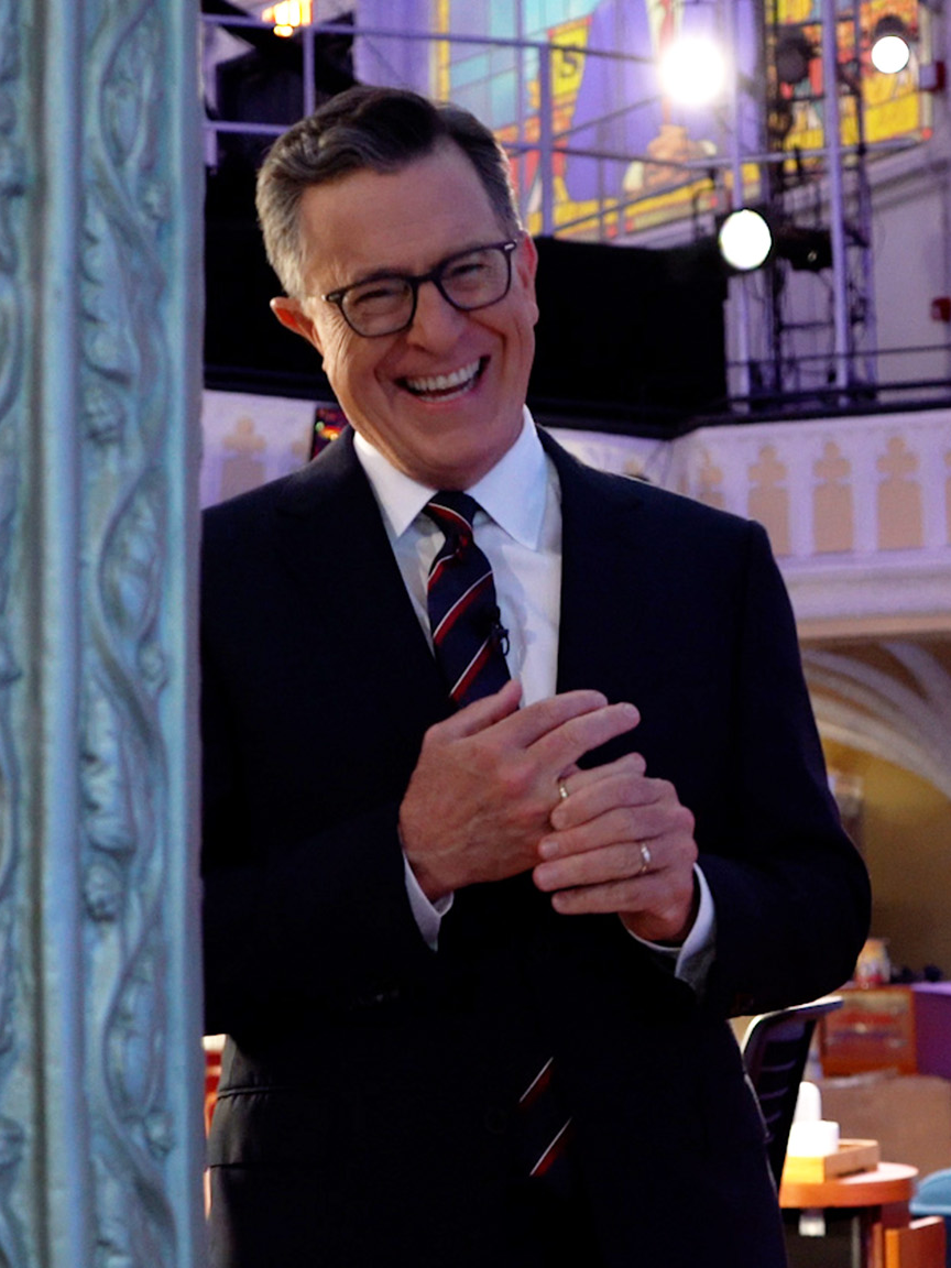 Hey yo, it’s the weekend! #Colbert