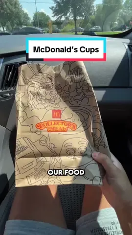 Should we try and get all 6 of them? Does anyone have them all already? 😂😂 #mcdonalds #mcdonaldscup #mcdonaldscollectibles #foodreview #mcdonaldsdrivethru #mcdonaldssecrets 