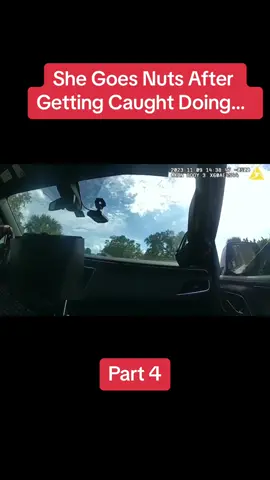 She Goes Nuts After Getting Caught Doing… #copsoftiktok #policeoftiktok #cop #viral 