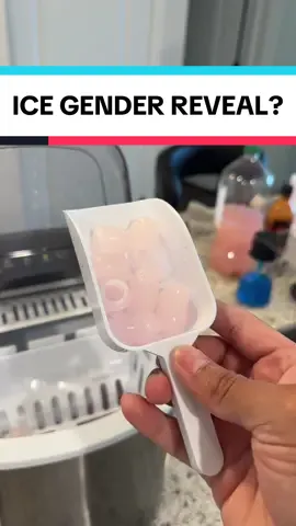 Replying to @Sarah Nicole Lets see…This is actually a great idea for an ice maker 👶🎈 #icemaker #icemachine #icemakermachine #genderreveal #genderrevealideas #icechips 