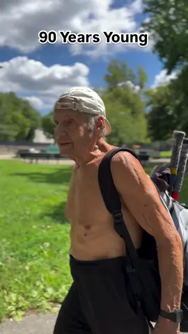 #90 years old man great motivation