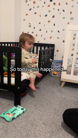 Finally after 14 months! Chester was also 14 months when he hit this milestone! How old were your little ones ? #mumsoftiktok #MomsofTikTok #firststeps #babiesoftiktok 