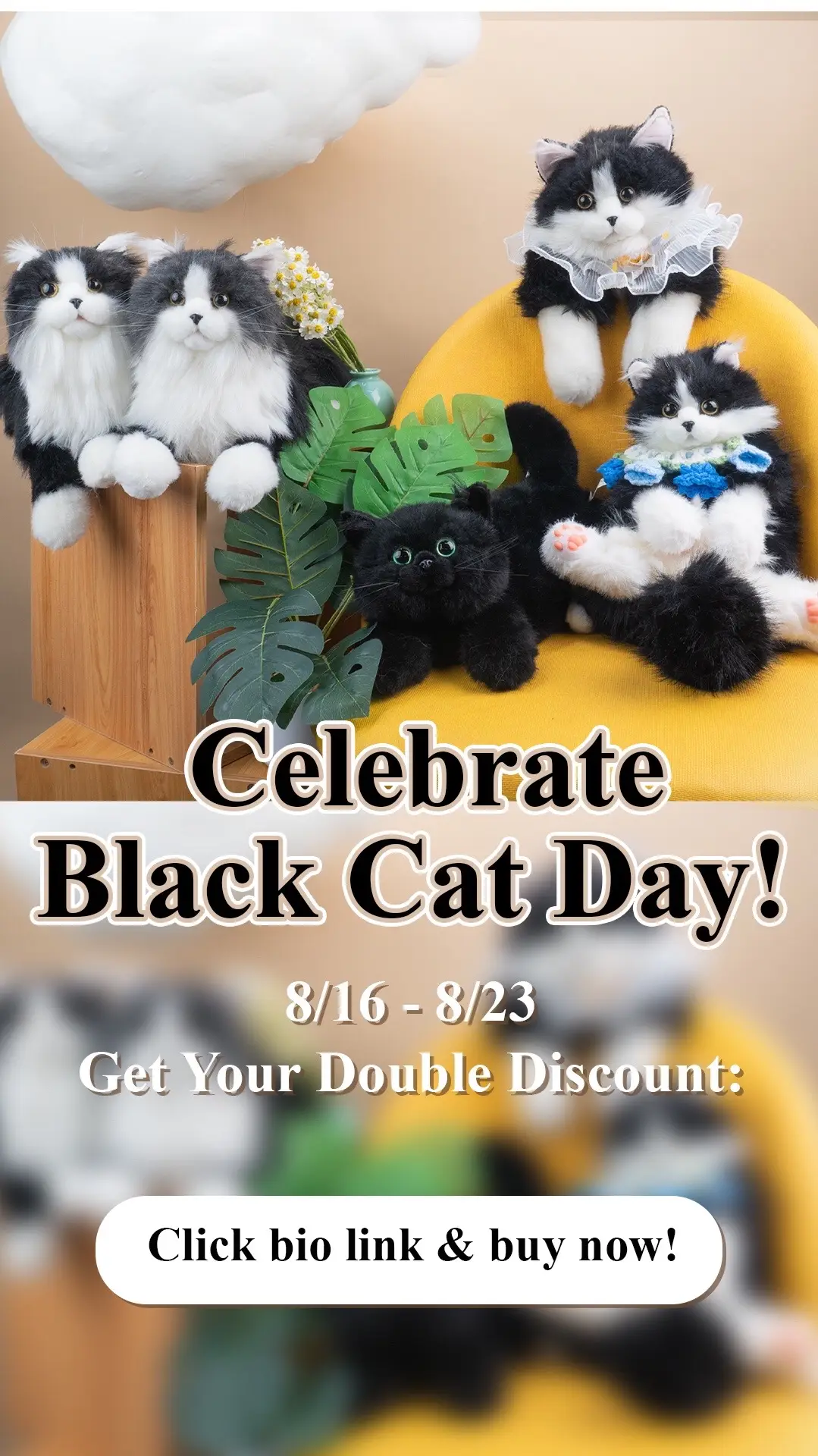 Limited time discount! Hurry hurry up!!#blackcat #blackcatday #amazonfinds #chongker #discount 