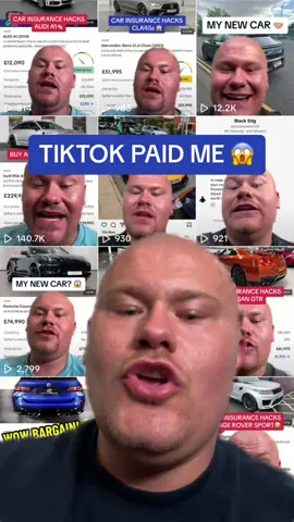 Tiktok paid me! 😱 #zacstudd #carsoftiktok #carguy #carinsurancetips #cartiktok #carinsurancehacks 
