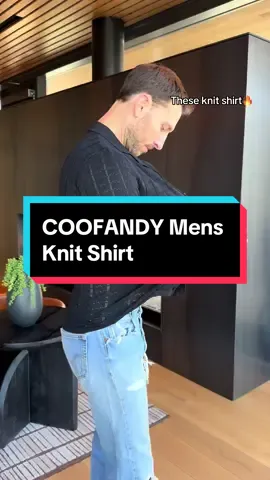 COOFANDY Mens Knit Shirt🔥 #summerstyle #tiktokshop #menstylefashion #summerclothes #menfashion #menstyle #menclothing #SummerFashion #shirt 
