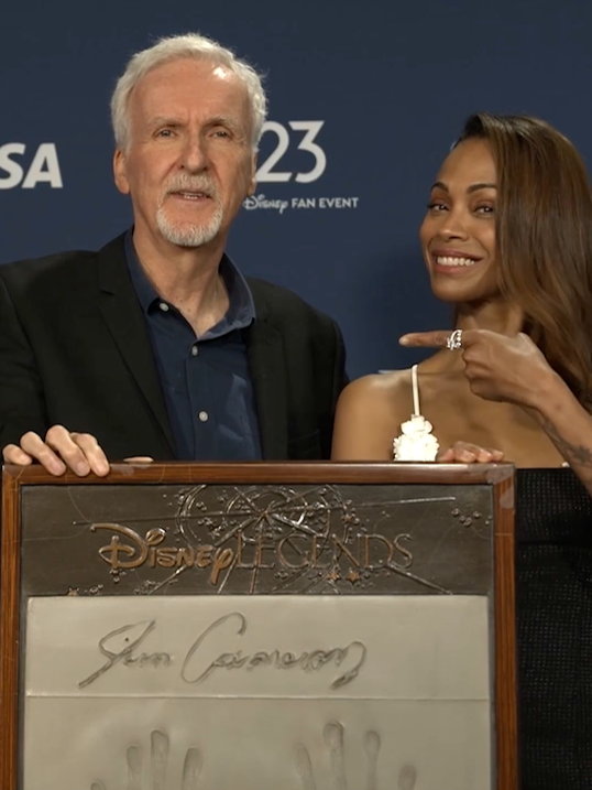 happy birthday to our legend, james cameron #d23 #disneylegend #avatar