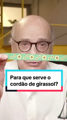 Você já viu alguém usando um cordão de girassol? 🌻#cordaodegirassol #drauziovarella