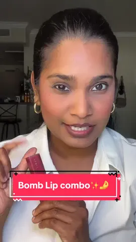 The best lip combo I have ever used!!! @Fenty Beauty lipsticks are 100% worth the hype✨🤌 and it pairs so well with @NYX Professional Makeup lip liner🥰  #brownskin #makeup #fyp #verydemure 