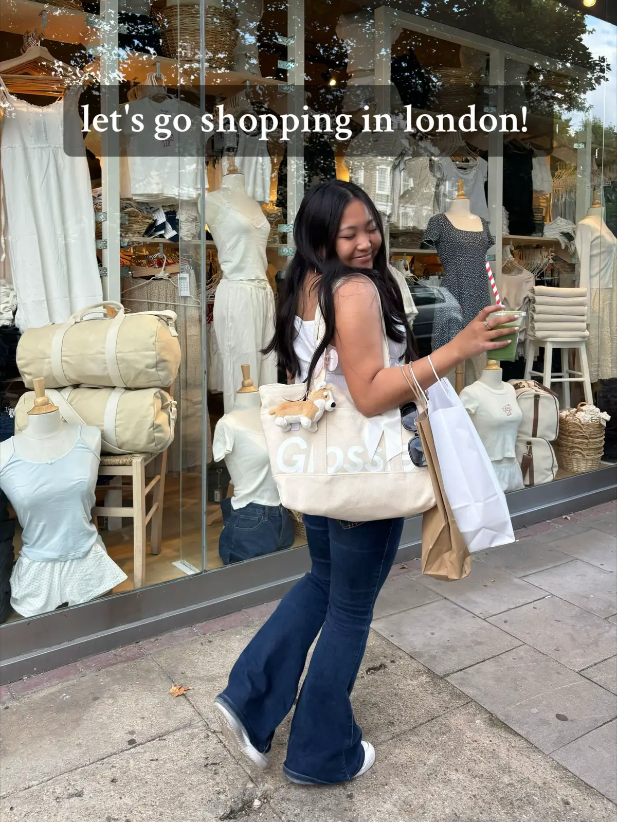 #shopping #brandy #brandymelville #glossier #smallcontentcreator #london #shoppinginlondon #coventgarden #kingsroad #foryou #londonshopping #justgirlythings @Brandy Melville @Glossier 