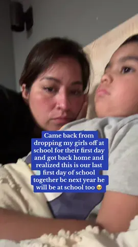 So bittersweet bc his outgoing ass is ready to go make friends but im going to cry my ass off the minute i gotta leave my baby 😭 #back2school #momtok #allgrownup #toddlersoftiktok #lastbaby #niñospequeños #hijosymadres #babyboy #MomsofTikTok #bittersweet 