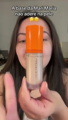 A base da mari maria skin velvet tb não aderiu na sua pele? 🥲😭 #dicasdemake 