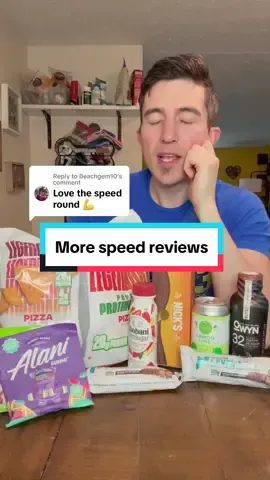 Replying to @Beachgem10 speed review time again 😎 #protein #proteinbarreview #fiber #snack #snackreview 