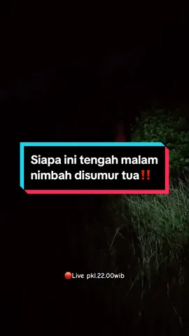 Seram‼️bikin mrinding wanita tua nimbah sumur tua di tengah malam #kisahhoror #fypシ #longervideos #exposemalam 