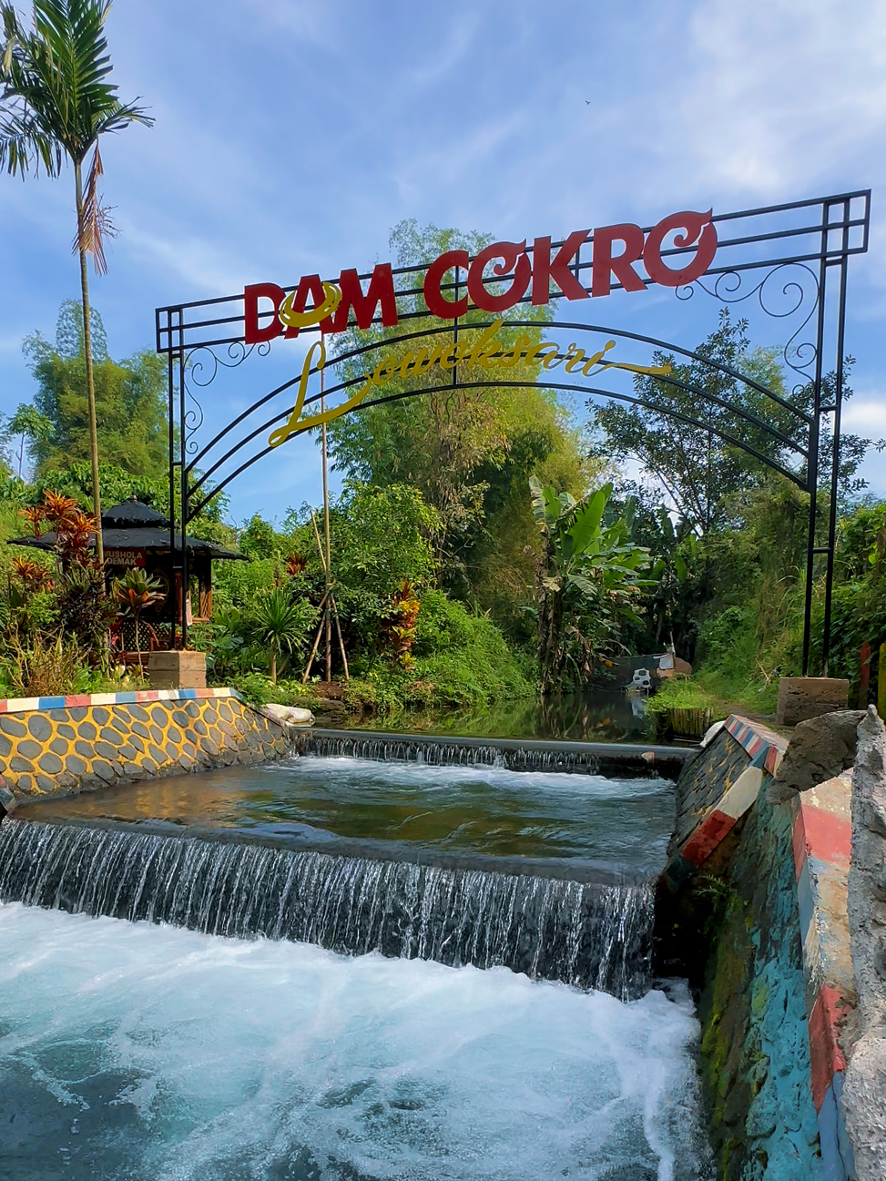 Dam Cokro Wisata sumber Air #malang #karangploso #sumber #batu