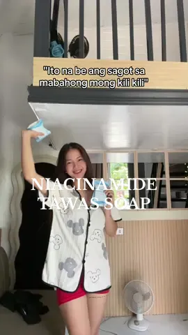 If kaamoy mo si sofie Niacinamide tawas soap lang katapat nyan be #tawassoap #niacinamide #fyp #bodyroutine #niacinamidetawassoapreview 