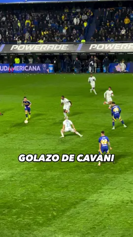 El GOLAZO DE CAVANI ante Cruzeiro desde la tribuna 🔥 📹FranMg #bocajuniors #futbol #futbol_xeneize #bocajrs #cavani #cruzeiro 