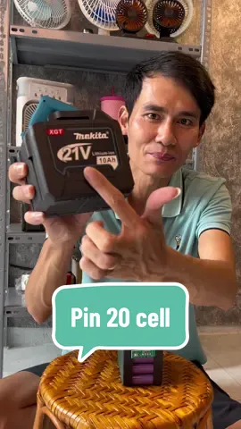 Pin 20 cell, chân pin phổ thông 4cm giá chỉ hơn 200 cành thôi các bác ơi. #tranthuatthat #pin20cell #pinmaykhoan #pinmakita 