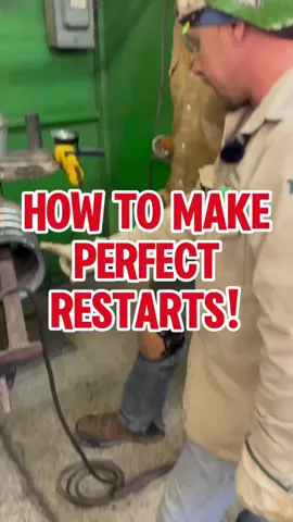 Follow these IMPORTANT tips to make PERFECT restarts EVERY time!👨‍🏭 For a more in DEPTH conversation about MWI please contact: • Call - 1(800) 667-5885 • Email - info@ymsinc.net #welder #wwa #union #welding #fabrication #industry #career #ontheroad #hardwork #lifechanging #workhardplayhard 