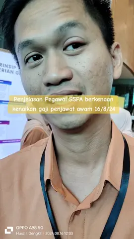 Penjelasan Pegawai SSPA berkenaan kenaikan gaji penjawat awam 2024 pada 16/8/24 di MAPPA 19 #penjawatawam #gaji #kenaikangaji #mappa  #anwaribrahim 