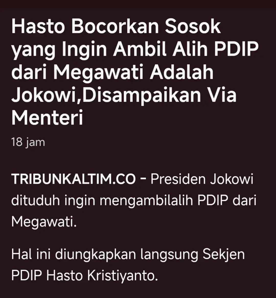 #breakingnews #beritaterkini #infoterkini #pdiperjuangan🇲🇨 #jokowi 