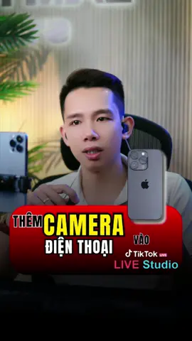 Kết nối camera điện thoại vào Tiktok studio #lamphat #lamphatstudio #hoanglam #tiktoklivestudio #tiktoklive #ketnoicameradienthoai #tiktoklivestream #livestream 