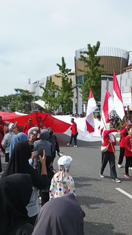berkibarlah bendera merah putih ku🇮🇩 #karnaval  #hari #kemerdekaanindonesia🇮🇩  #ke79  #merahputih 