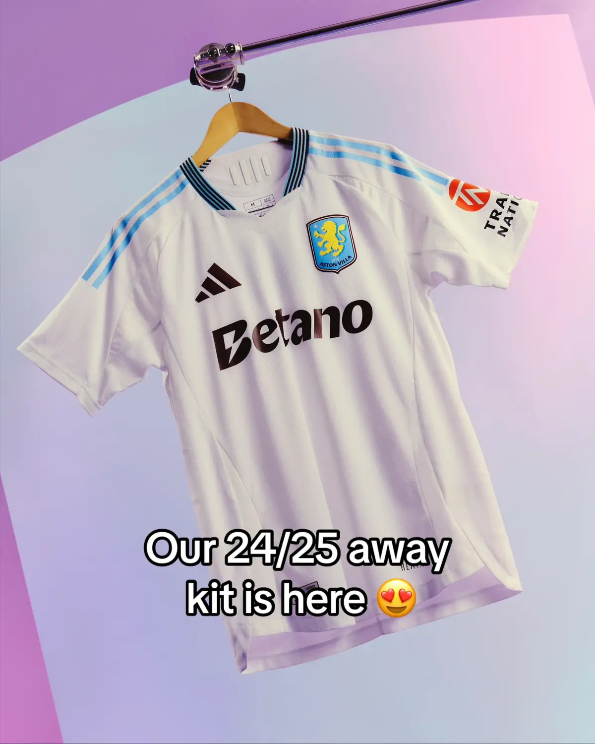 break new ground, Up The Villa 🫡 inteoducing the new 24/5 Aston Villa away kit. available now 🔗 