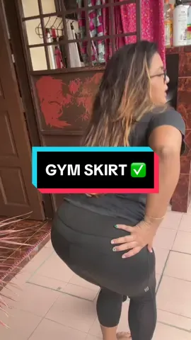 GYM SKIRT ✅ #malanirajahofficial #viral #topcreator #tiktokcreator #fyp #ads #gymskirt 