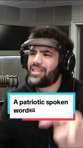 No DNA just RSA 🇿🇦🇿🇦🇿🇦 @EB Inglis, in for Darren Simpson, has us snapping our fingers with his patriotic spoken word 🫰🫰🫰 #KfmMornings #Kfm #Kfm945 #hulleweetniewatonsweetnie