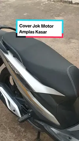 Cover jok motor polos amplas kasar langsung pasang pake karet  #coverjok #jokmotor #sarungjok #sarungjokpolos 