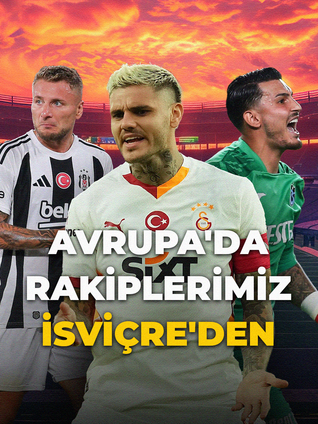 🇨🇭 Avrupa'da 3 takımımızın rakibi İsviçre'den. #gdhspor #galatasaray #beşiktaş #trabzonspor