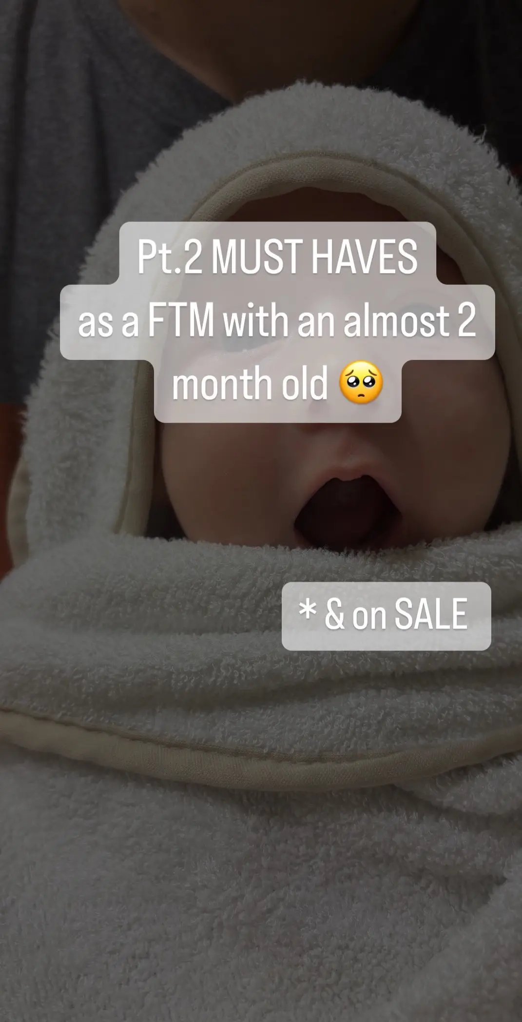 Lemme know if you agree with the last 2 or if this only happens to me 😅 #creatorsearchinsights #newbornbaby #musthave #amazonfinds #babyregistry #babyitems 