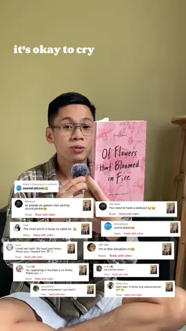 Replying to @themarkyys 📌book title: Of Flowers that Bloomed in Fire (author: Jerico Silvers) 🌧️🌻🔥 #BookTok #bookishthoughts #offlowersthatbloomedinfire #jericosilvers #usethisaudio #itsokaytocry #itsokaytonotbeokay #selfhealing #fyp 