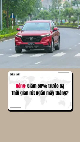 Chính thức giảm 50% lệ phí trước bạ ô tô lắp ráp trong nước. #xuhuong #trend #xuhuongtiktok #trending #giam50truocba 