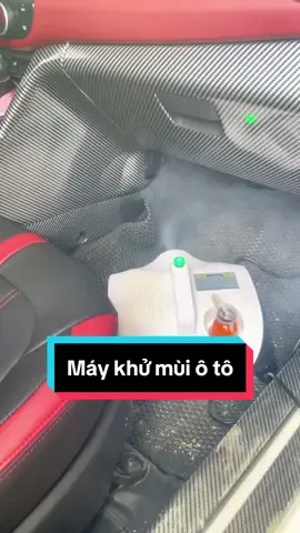 Máy khử mùi nội thất ô tô nano#chamsocxe #maykhumuioto #dungdichnano 
