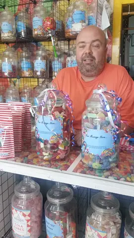 our first shoppable video! 3kg victorian filled jars, with a personalised label! once ordered ping a message with preferences for sweets and what you'd like on the label! #sweets #sweeties #gift #fyp #downside #dunstable #sweetgifts #Love #happiness #zyxbca 