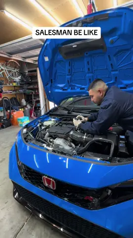 When the salesman sells a vehicle that isnt ready. W/ @Adrian A #automotive #mechanic #automotivetechnician #technician 