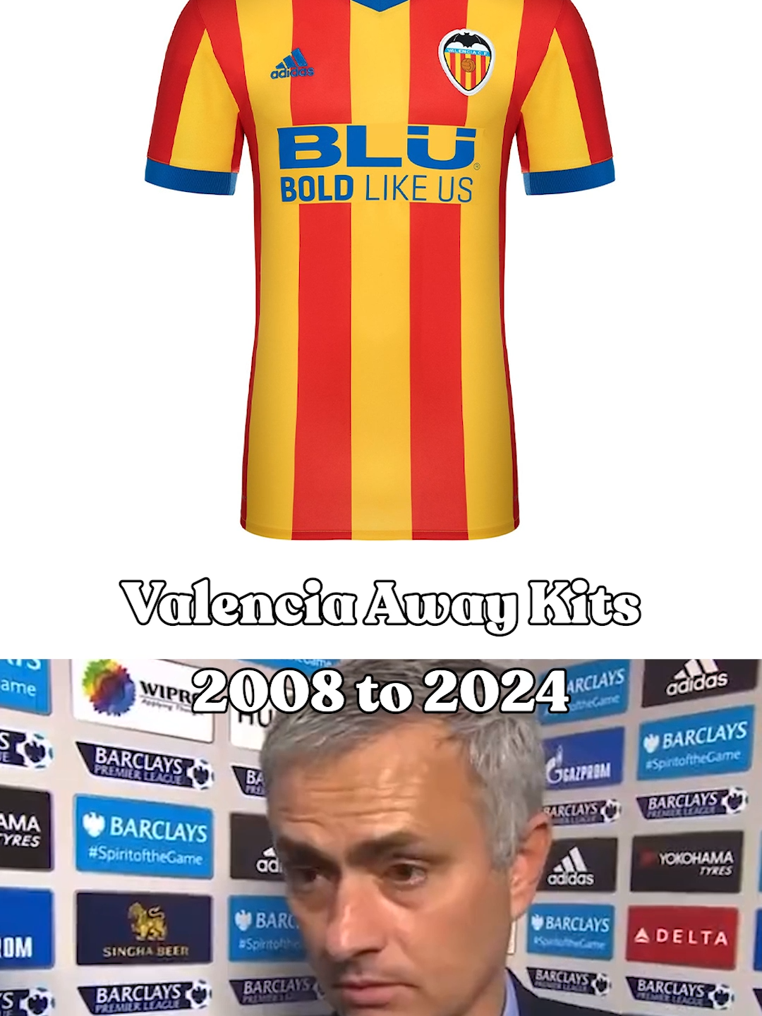 Valencia's away kits haven't been great... but they've improved recently! #FootballShirts #FootballKits