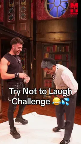 Try Not to Laugh: West End Edition 😂 #TellAJokeDay #Theatre #Joke #TryNotToLaugh #ThePlayThatGoesWrong 