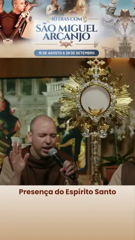 Presença do Dinivo Espírito Santo - Novena São Miguel Arcanjo #espiritosanto #espiritosantoeuteamo #freigilson_somdomonte #novena #saomiguel #saomiguelarcanjo
