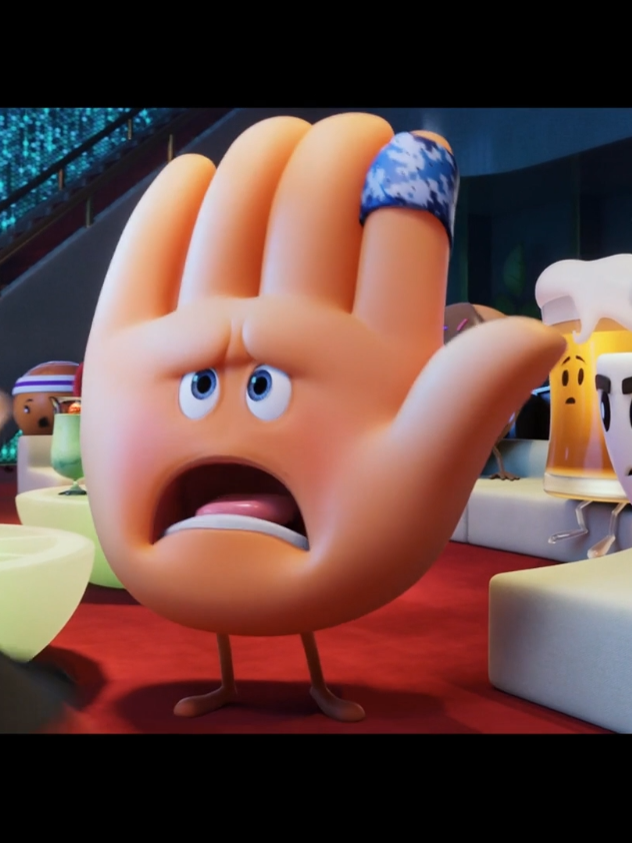 A Helping Hand - Part 1 - The Emoji Movie (2017) - TM & © #SonyPictures  Gene (T.J. Miller) runs into Hi-5 (James Corden) while trying to escape Smiley's Malware Bots. Click the link in bio to watch the full movie. #theemojimovie #emojimovie #jamescorden #mayarudolph #2017 #movieclips