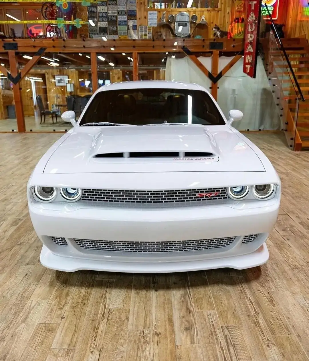 White Demon 170 😈 #dodge #challenger #dodgechallengerdemon #challengerdemon #demon #demon170 #v8 #v8power #v8supercharged #american #americancars #car #cars #carphotography #fyp #fypシ #foryoupage #