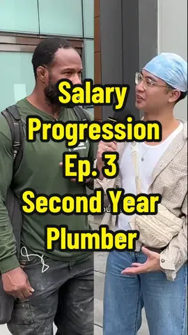 How much does someone working as a #plumber make a year? #salary #salarytransparency #howmuchdoyoumake #guesshowmuch #publicinterviews #streetinterview #nyc #soho #foryou #plumbing 