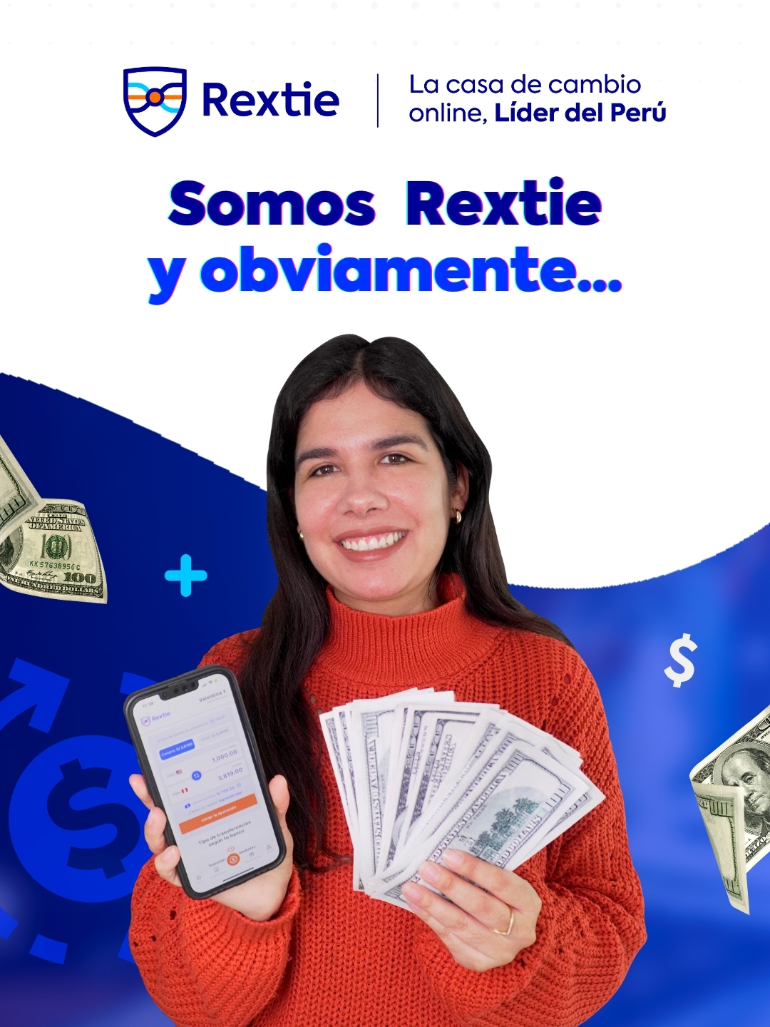 Somos Rextie y obviamente que tenemos todo tipo de soluciones para ti: 🔹Cambio de dólares: Online y de inmediato. 🔹Cambio de dólares para empresas: Con un tipo de cambio exclusivo. 🔹Factoring: Vende tus recibos y obtén efectivo al instante. 👉Ingresa al link de nuestra bio y conoce más de nuestros servicios. #rextie #perú #fyp #parati #tipodecambio #cambiodolares #cambiardólares #empresas #dinerorápido #dinerodesdecasa #ventaderecibos