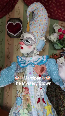 Introducing: Marzipan The Mystery Clown 🤡🩵🎠