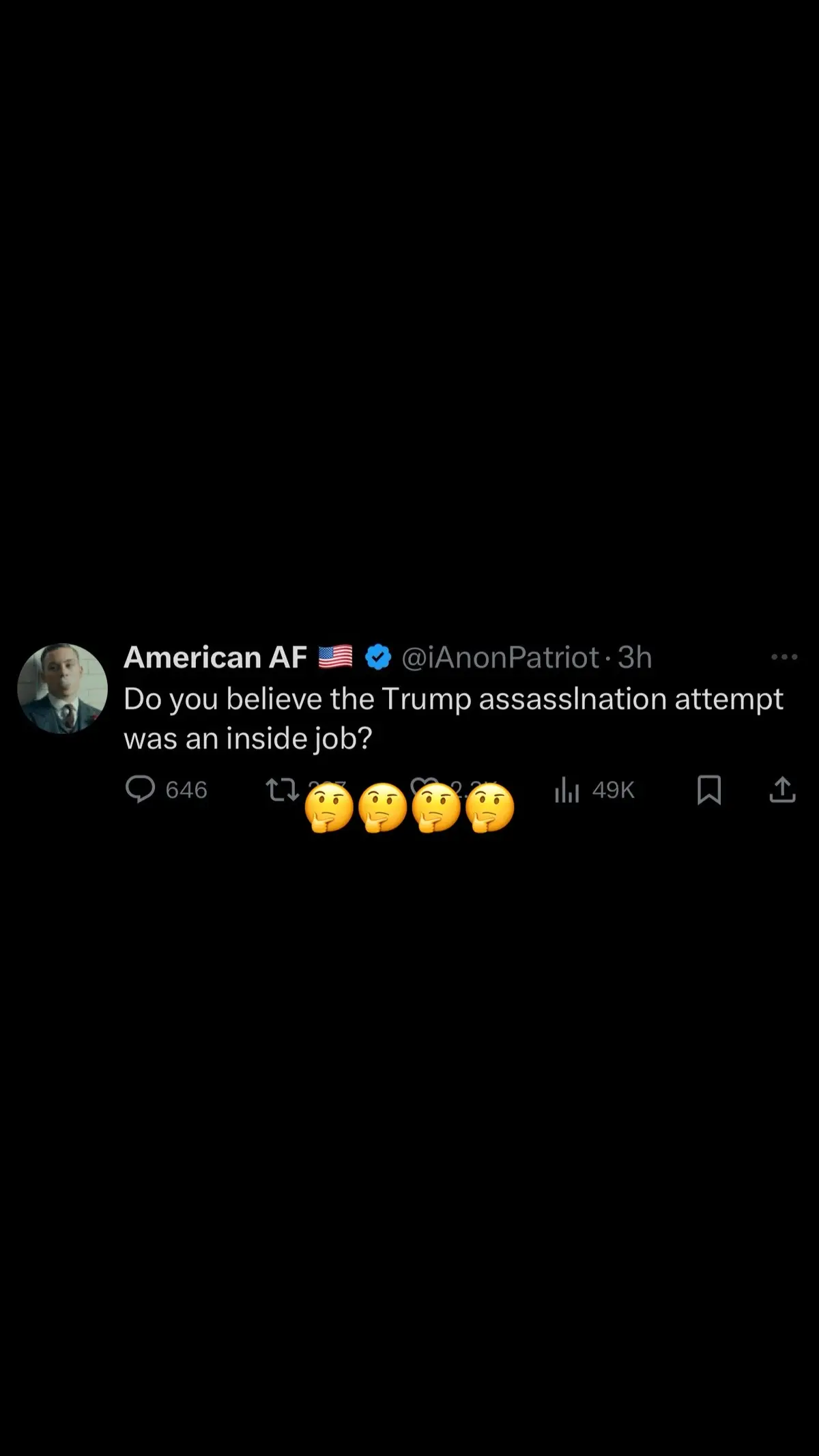 Thoughts 🤔🤔#fyp #assassination  ##trump##president##fypシ゚viral