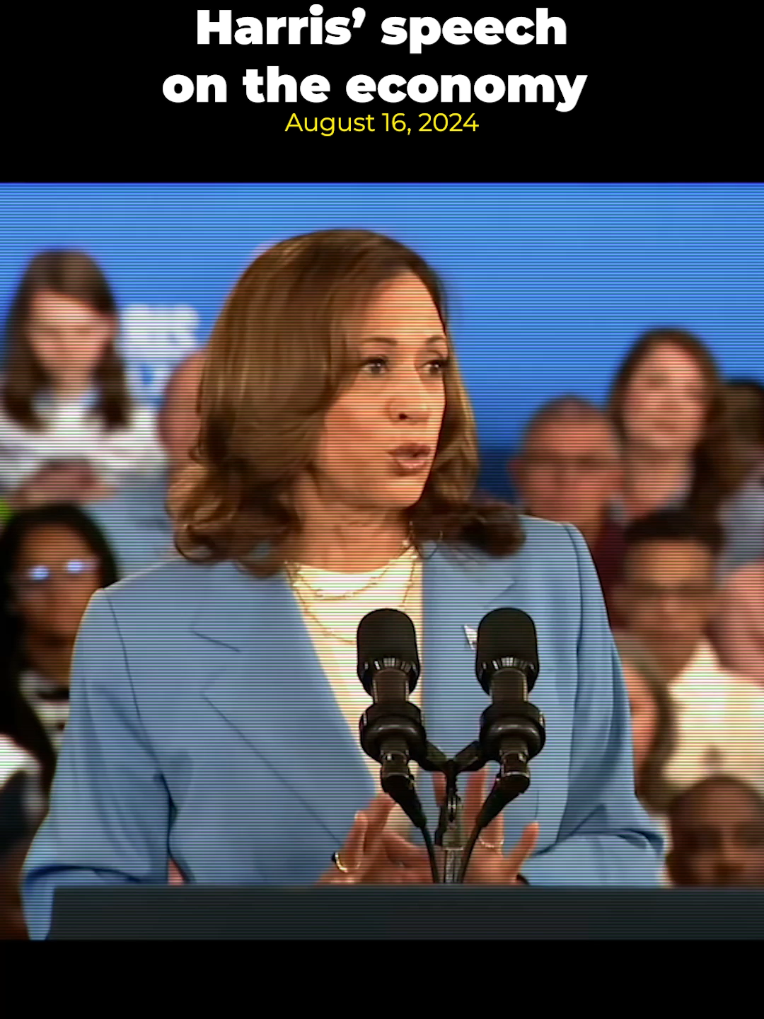 Kamala outlined her vision for the economy and Trump ... well ... just watch #kamalaharris2024 #harriswalz #harriswalz2024 #nextpresident #Fyp #democrat #presidentialelection #voteblue #economy #childtaxcredit #medicaldebt #creditscore #affordablehousing