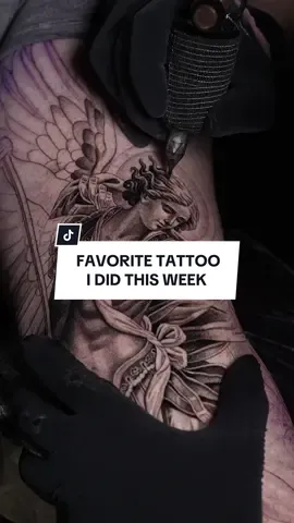 Favorite Tattoo I Did this Week 🔥  #tattooideas #tattooartist #fypp 