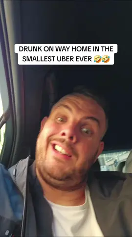 Guys come on make the ubers bigger this was the smallest uber ever ha #uber #uberdriver #taxidriver #taxi #small #tiny 